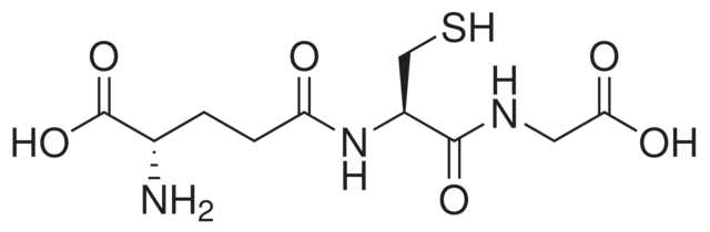 Molecular Structure of L-Glutathione Molecular Structure of L-Glutathione
