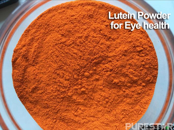 Lutein powder for eye health
